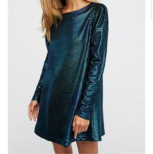 Free People NWT diamonds are forever mini dress